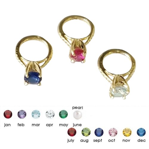 Ciondolo piccolo anello oro