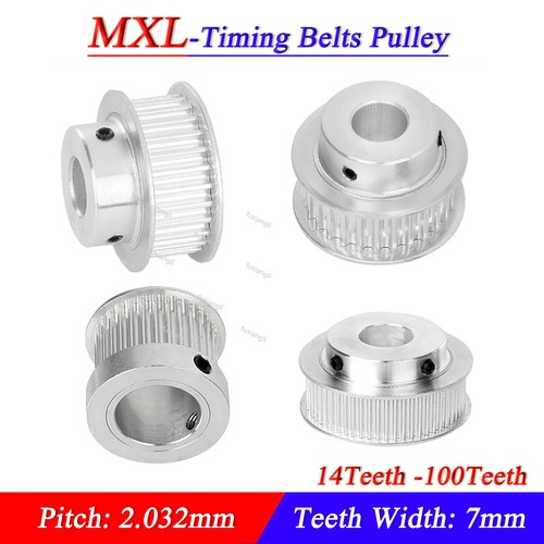Puleggia dentata mxl14 100z - dentata, mxl14-100z