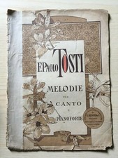 F.P. Tosti - MALIA - spartito canto piano - Ed Ricordi & C. 52291