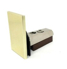 CERNIERA PER VETRO A FILO