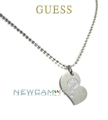 Guess steel collana forma di - guess, a