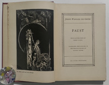 Goethe -Faust - Illustrated by Harry Clarke - Three Sirens Press, NY, nd