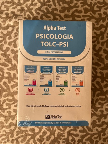 Alpha test psicologia - test, tolc-psi