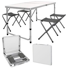 Set tavolo e 4 sgabelli