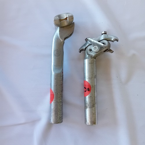Two campagnolo seatpost tube - two,