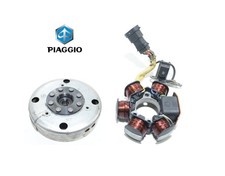 Statore magnete volano originale Piaggio per Zip SP Runner Liberty NRG Power 50