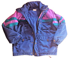 Giacca ELLESSE Thermore color block, sci, anni 70 Made in Italy