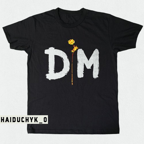 Camicia nera musica depeche - camicia,
