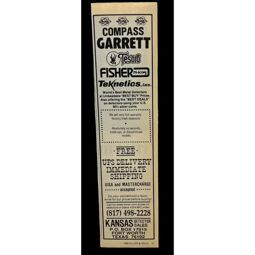 Kansas metal detector vendita - metal,