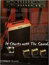 Amplificatore chitarra Blues Cube ROLAND BC60/310 1996 pubblicità stampa vintage 