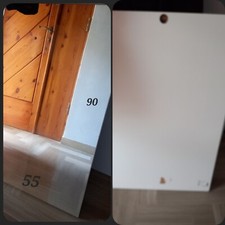 SPECCHIO MOLATO BIANCO