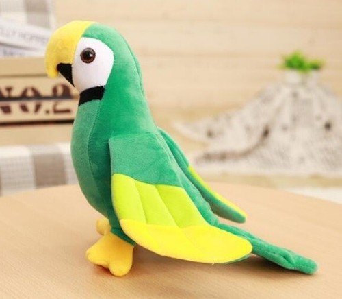 Peluche pappagallo gazza