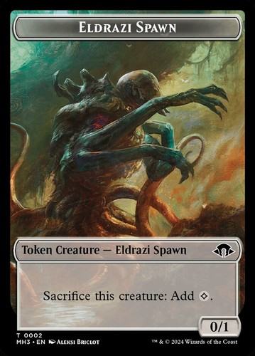 Eldrazi spawn token - eldrazi,