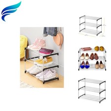 3-Tier Shoe Rack - Small Space