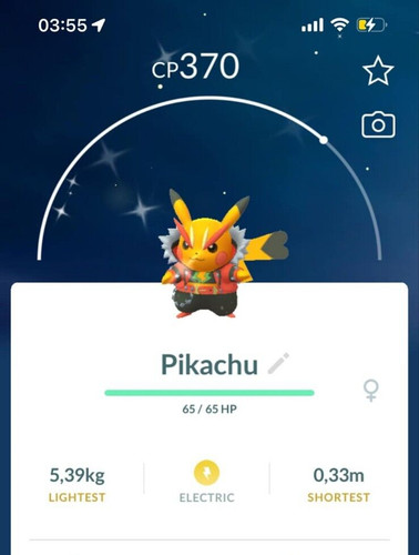 Costume pokémon shiny - costume,