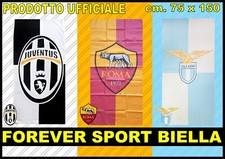 TELO MARE MICROFIBRA JUVENTUS - ROMA - LAZIO ORIGINALE cm 75 x 150 super offerta
