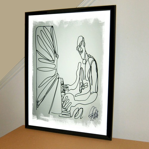 Poster musicale pianista