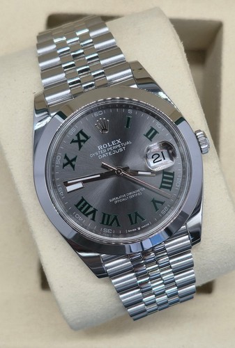 Rolex datejust wimbledon - datejust, 41,