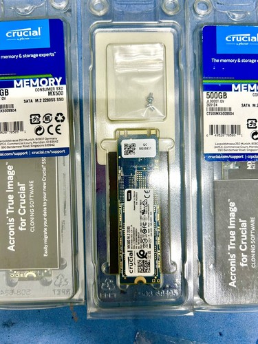 Ssd crucial 500 mx500 m2 - crucial, gb