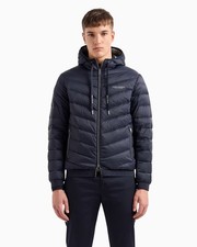 Piumino con cappuccio Armani Exchange