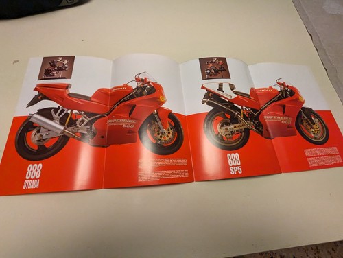 Brochure depliant ducati - ducati, 888