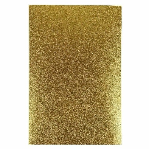 Gomma crepla oro scuro - scuro, glitter