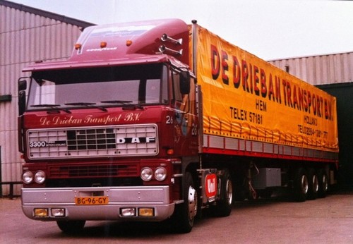 Tekno 81527 daf 3300 - 3300, trattore
