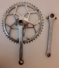 Guarnitura bici epoca inglese uomo sport denti 46, Humber BSA Raleigh