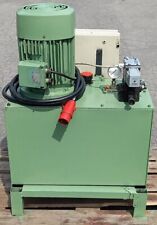 Centralina Oleodinamica 120 Litri Motore 5,5 Kw 7,5 CV Pompa ad Ingranaggi