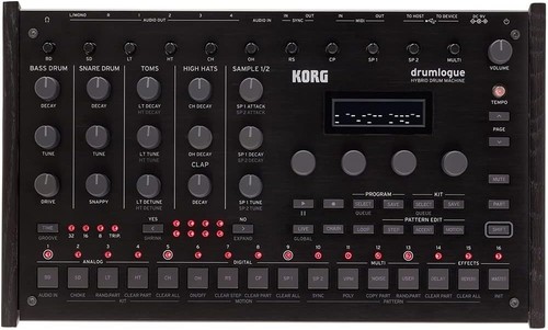 Korg drumlogue black - korg,