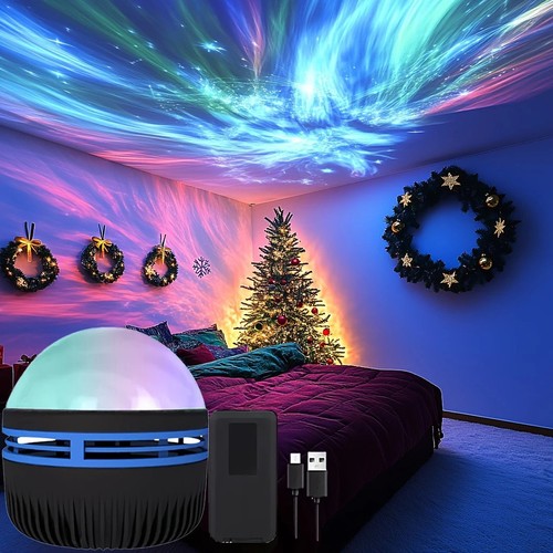 Led northern lights projector - led,