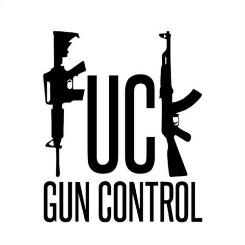 Aufkleber schwarz waffen - ak-47,