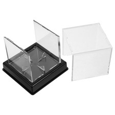  Set 3 Espositore Palline Accessori Scatola Portaoggetti Baseball per Palline Mazza