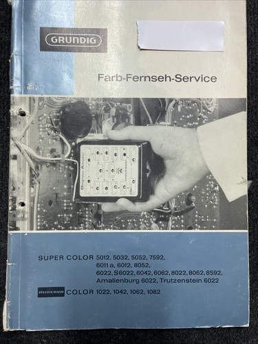 Grundig farb fernseh - grundig, farb-fernseh-service