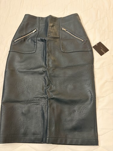 Gonna zara basic ecopelle - zara,