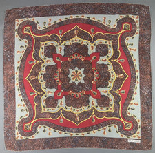 Magnifique foulard vintage  "