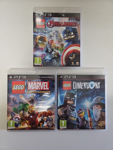 Pack juegos lego marvel - 2,