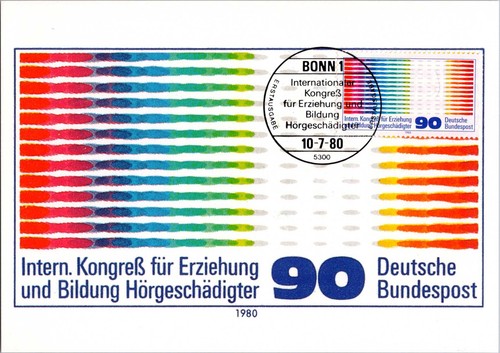Brd 1980 carta massima - 1980, mk