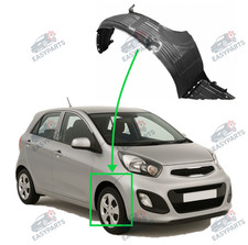 Passaruota Parasassi Locaro Anteriore Destro Per Kia Picanto 2011 - 2015