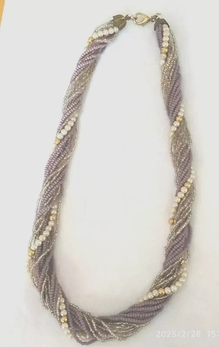 Collana vintage multifilo - collana,