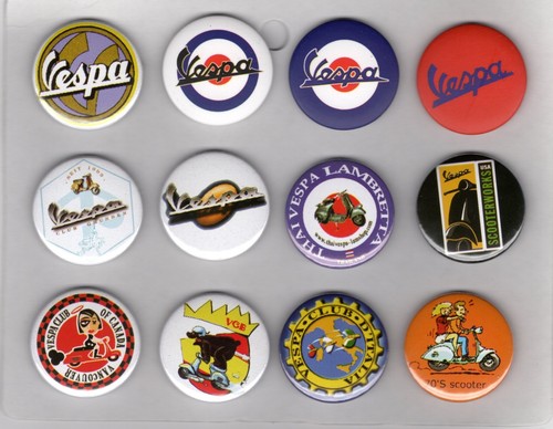 Spilla pins badge - vespa, vari