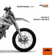 KTM 350 EXC-F 2023 Manuale di