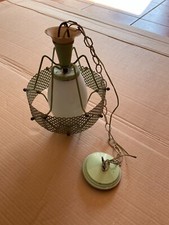 Lampadario anni 50 metallo e