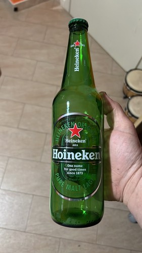 Bottiglia heineken con errore - heineken,