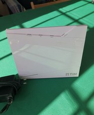 Smart modem router Wi-Fi TIM per adsl e fibra, modello AG Combo. Cavi inclusi.