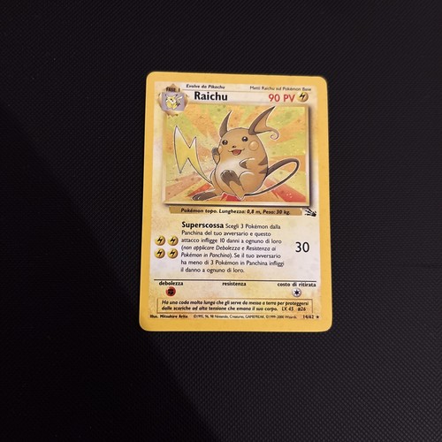 Pokemon raichu fossil - raichu,