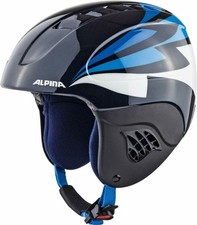 Casco da sci per bambini Alpina Carat Nighblue 48-52 cm MERCE DI SERIE B