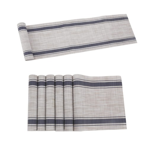Runner tavolo pvc e set - pvc,