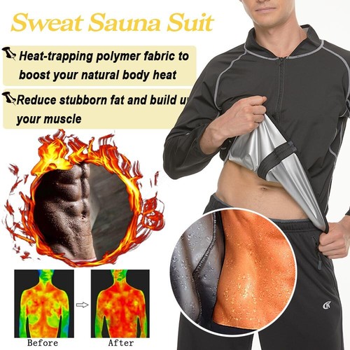 Tuta sauna uomo esercizio