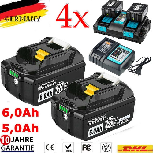 Per makita batteria 18v 6ah - 18v,